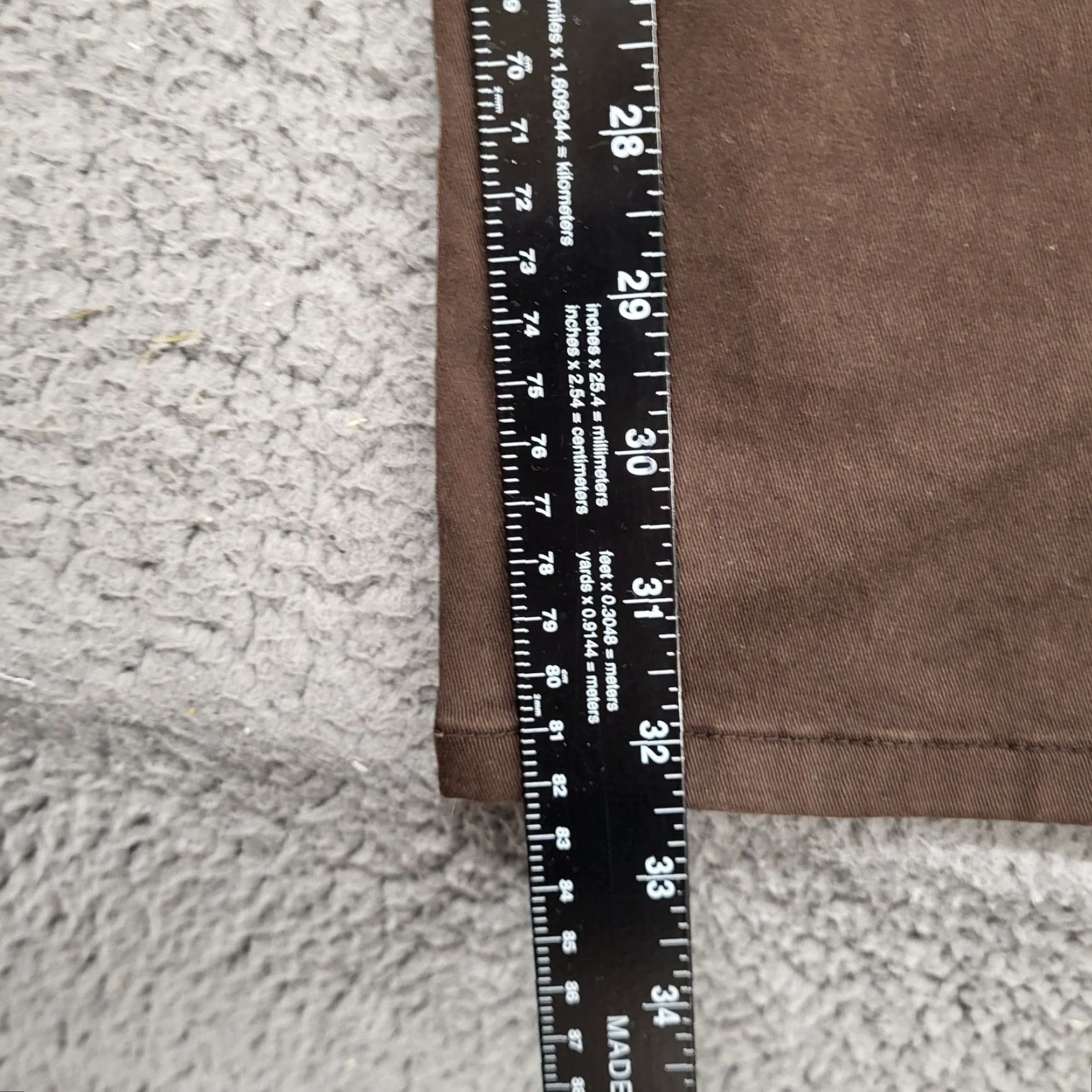 Anthropologie Anthropologie Level 99 Lily Skinny Straight Womens Size 31 Jeans Brown Denim Size 24" / US 00 / IT 34 - 7 Thumbnail