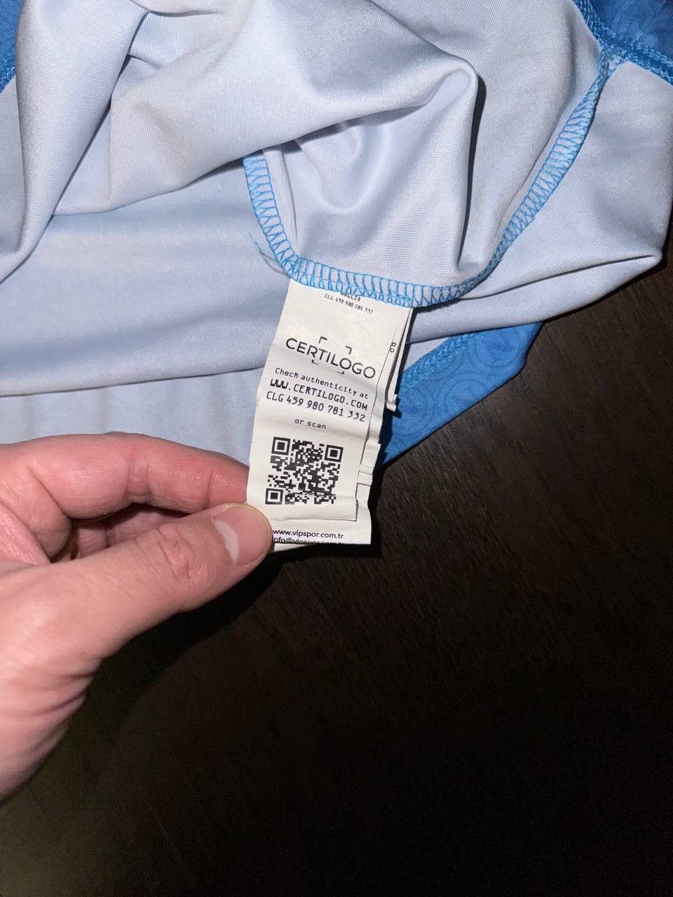 Emporio Armani SSC Napoli 22/23 Home Kit #Kvaratskheila 77- FREE SHIPPING Size US M / EU 48-50 / 2 - 8 Thumbnail