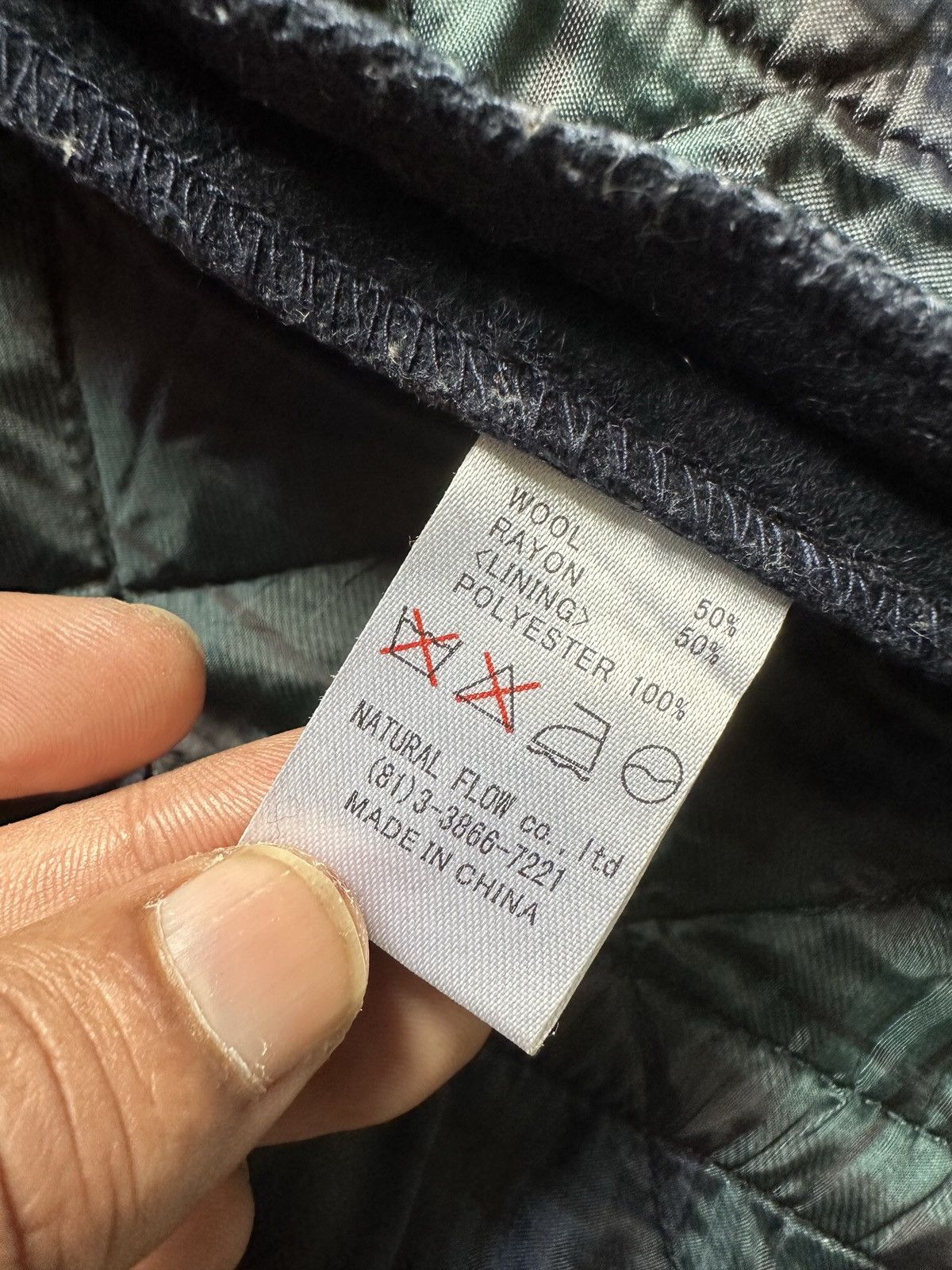 If Six Was Nine 00's Casper John wool rayon quilted jacket Size US M / EU 48-50 / 2 - 18 Thumbnail