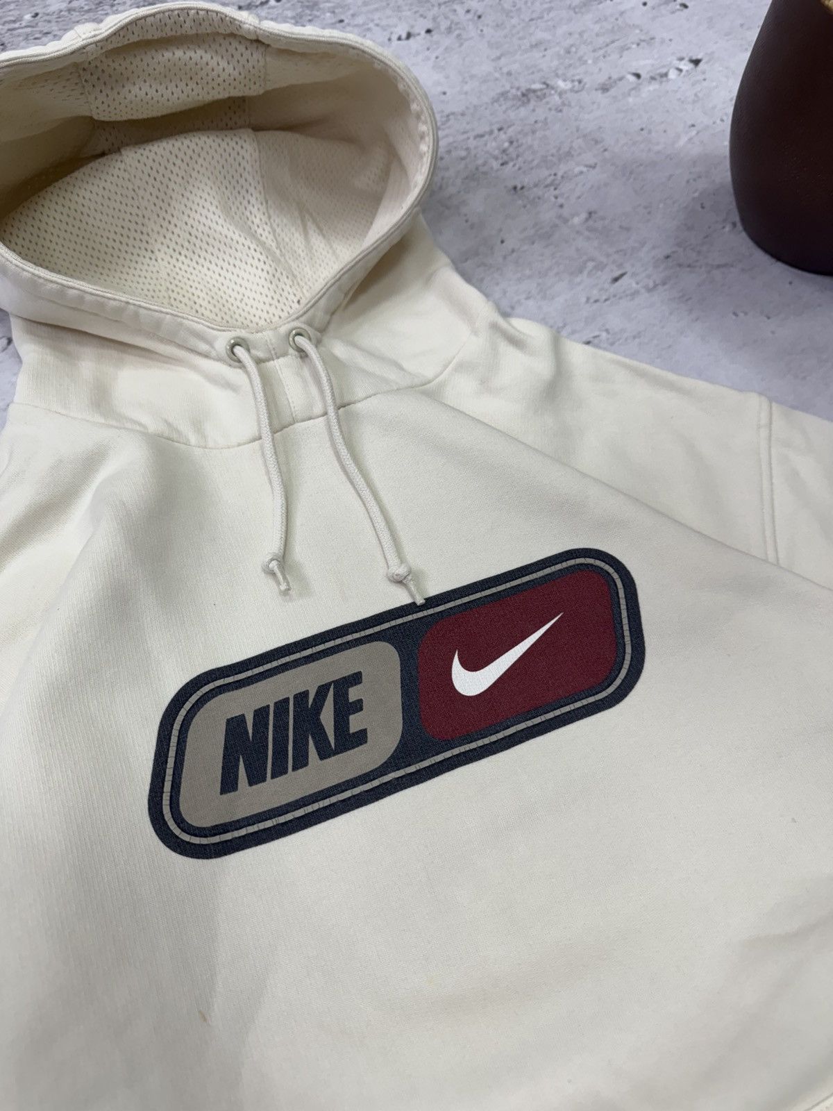 Nike × Vintage NIKE VINTAGE 00s y2k OVERSIZE BAGGY HOODIE CENTER LOGO Size US L / EU 52-54 / 3 - 4 Thumbnail