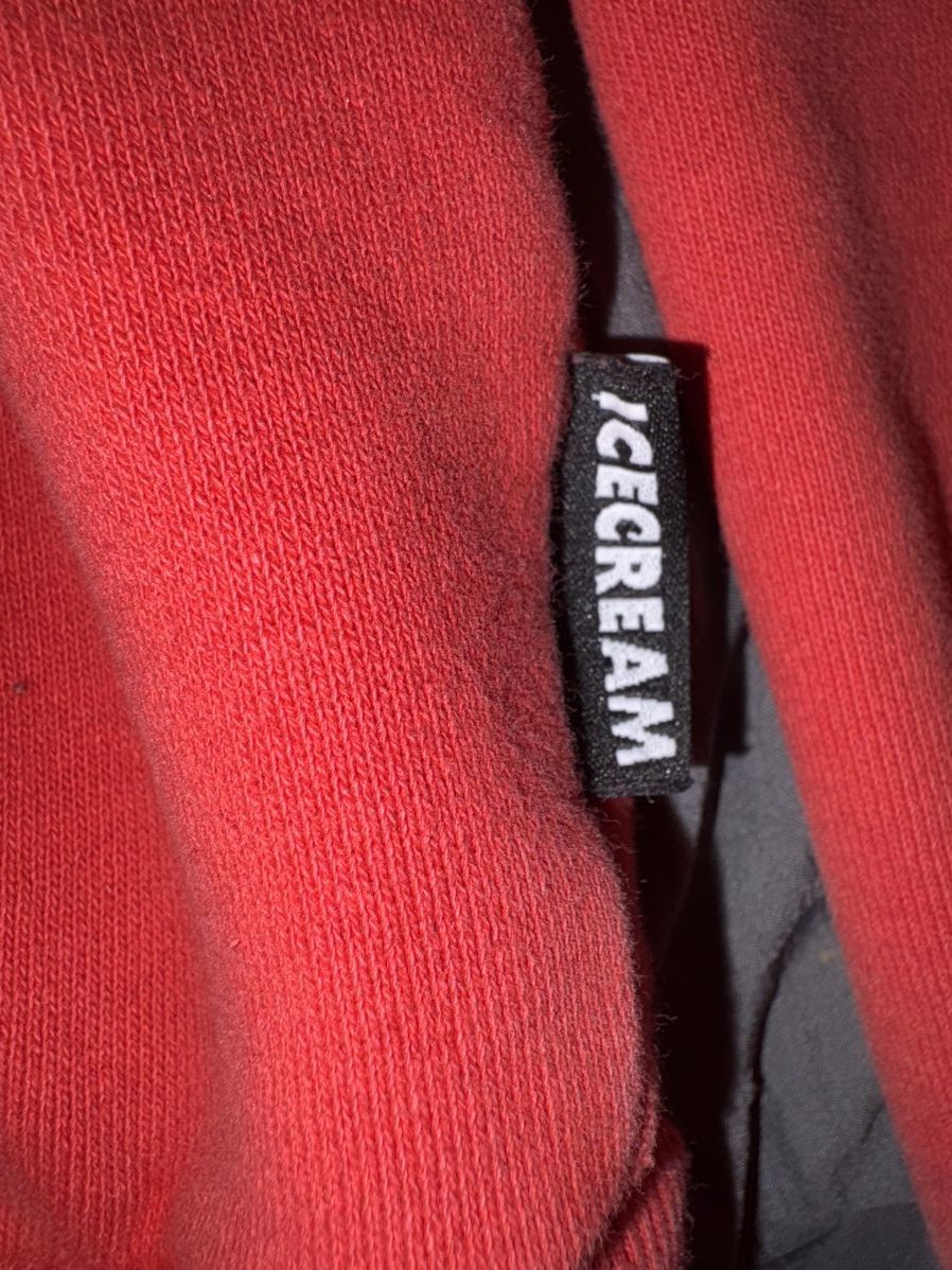 Icecream running dog hoodie red Size US M / EU 48-50 / 2 - 5 Thumbnail