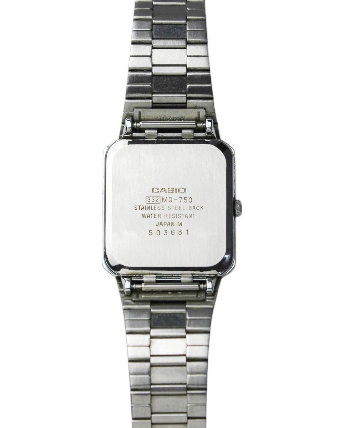 Casio 2000S CASIO JAPAN M RECTANGULAR DRESS WATCH Size ONE SIZE - 5 Thumbnail