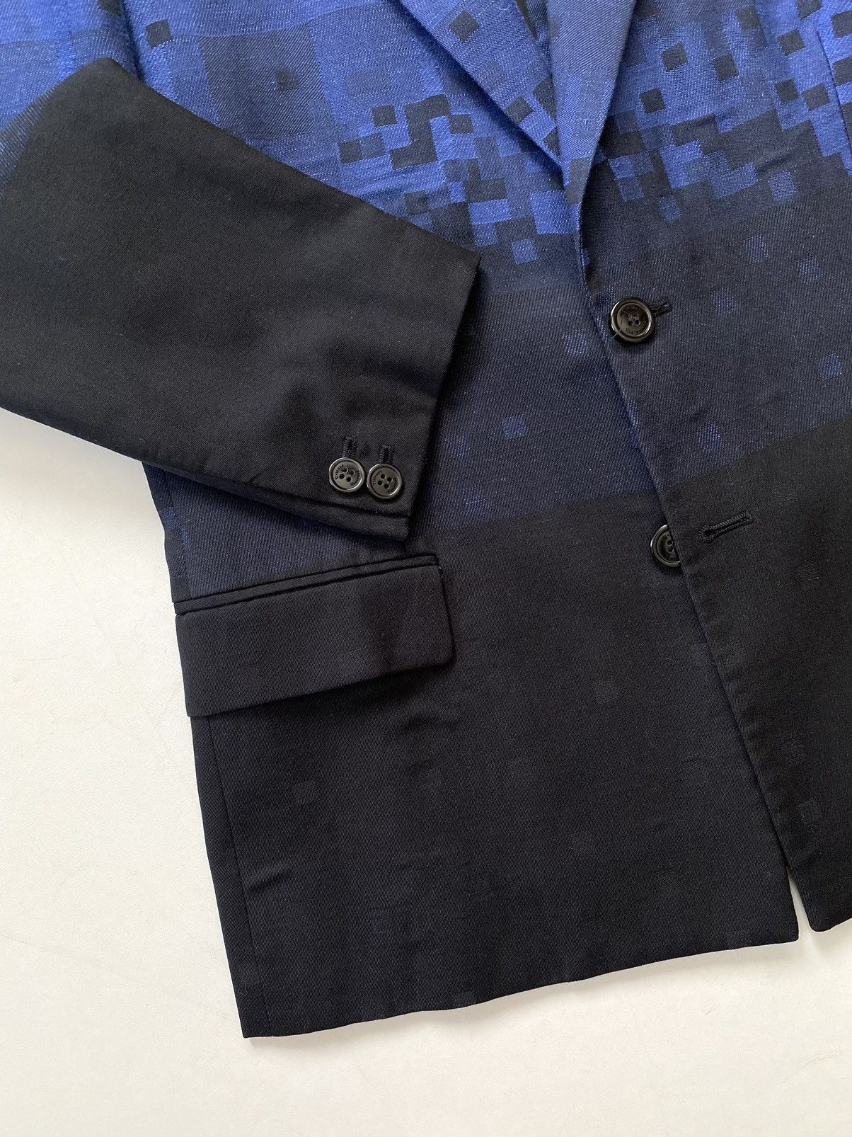 Vivienne Westwood 🔥SS2015 Vivienne Westwood Man “Pixelated” Blazer Jacket Navy Size US L / EU 52-54 / 3 - 6 Thumbnail