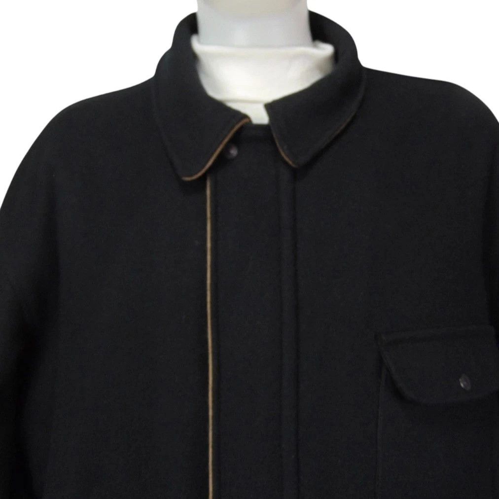 Schott Schott NYC Wool Hunting Jacket Made in USA Black Size 52 Size US XXL / EU 58 / 5 - 6 Thumbnail