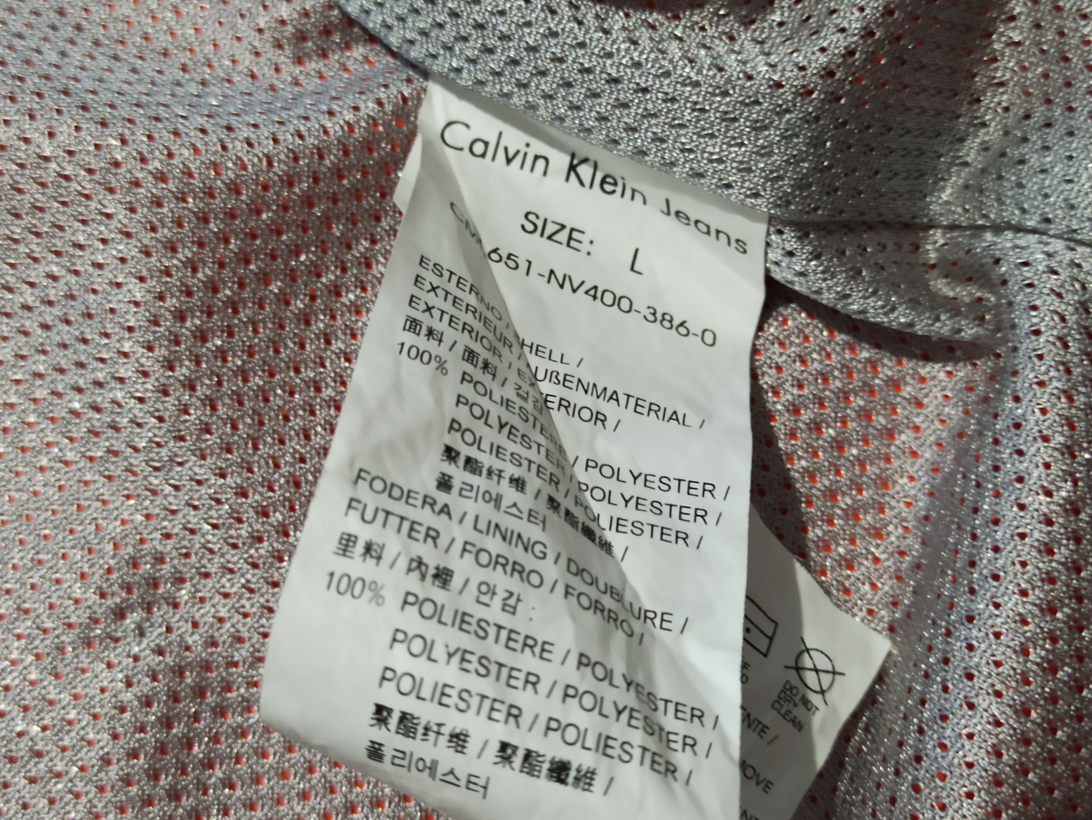 Calvin Klein Calvin Klein Windbreaker Size US L / EU 52-54 / 3 - 9 Thumbnail