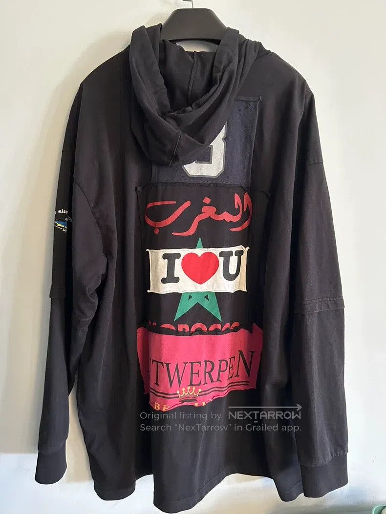 Vetements Vetements Patchwork Hoodie Size US S / EU 44-46 / 1 - 3 Thumbnail