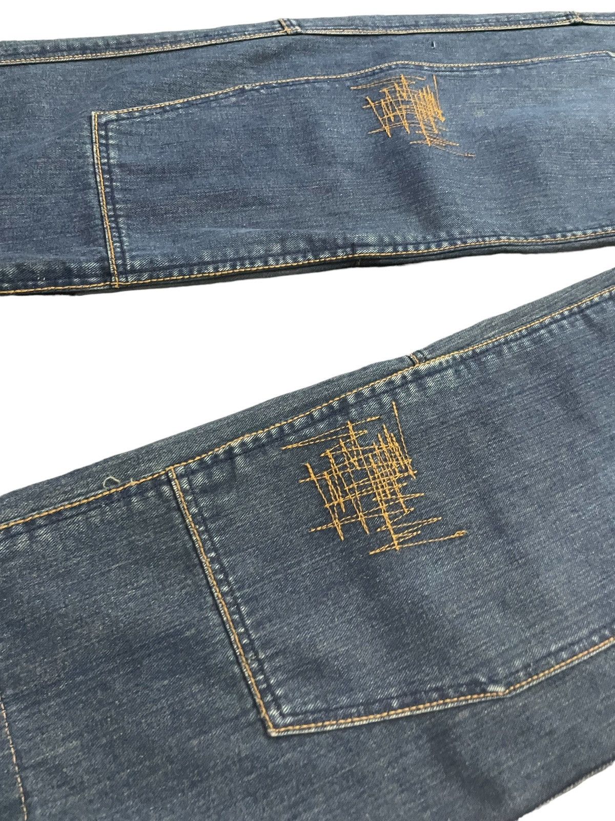 JNCO × Wu-Tang Clan Amore Puro Japan Double Knee Massive Baggy Craft Jeans Size US 30 / EU 46 - 9 Thumbnail