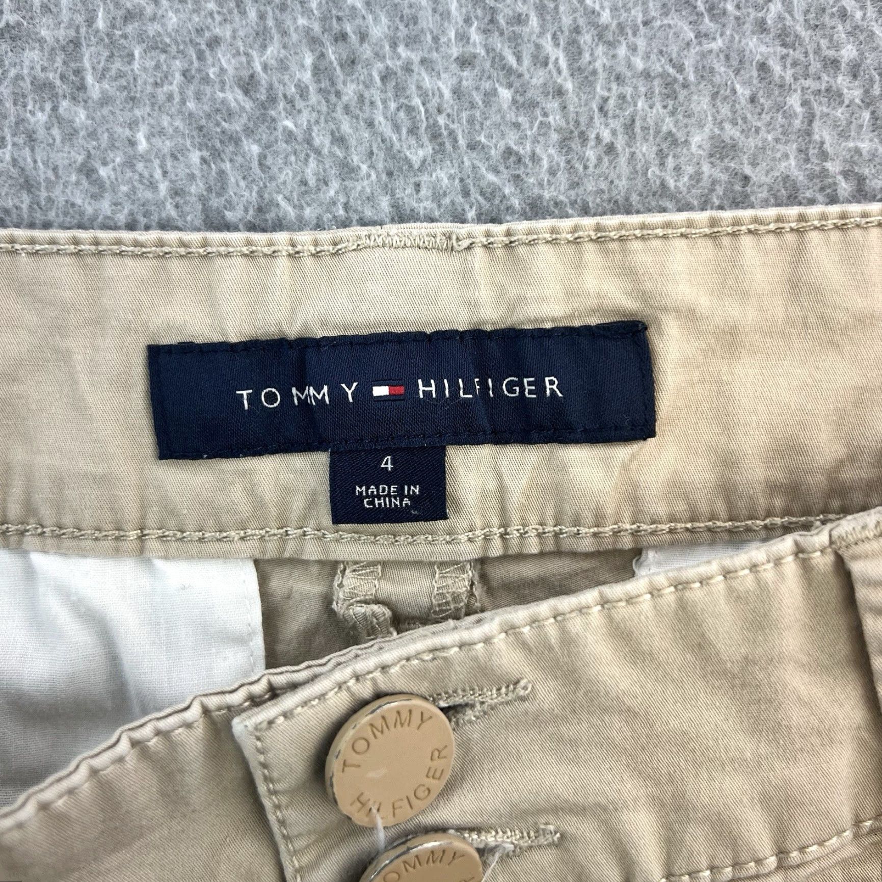 Tommy Hilfiger Tommy Hilfiger Pants Womens 4 Chelsea Cargo Beige Ankle Tie Casual Outdoors Size 27" / US 4 / IT 40 - 5 Thumbnail