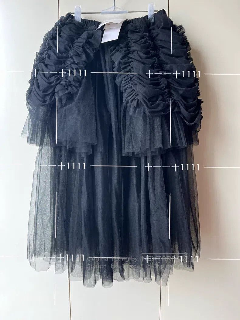 Comme des Garcons Comme Des Garcons size S Ruffled Elastic Waist Skirt Size 24" / US 00 / IT 34 - 1 Thumbnail
