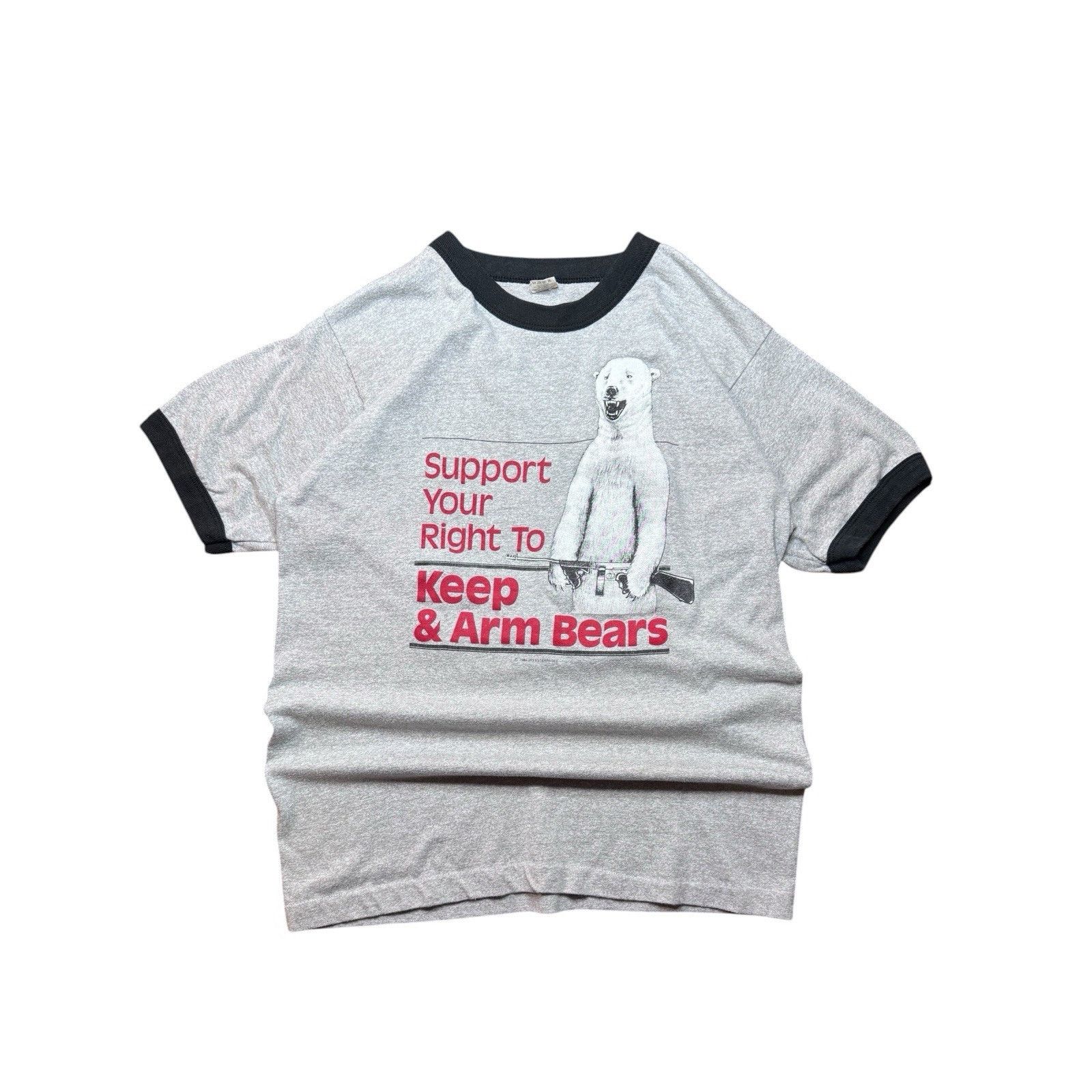 Other Vintage 1984 Keep & Arm Bears T-shirt Size Large Size US L / EU 52-54 / 3 - 1 Thumbnail