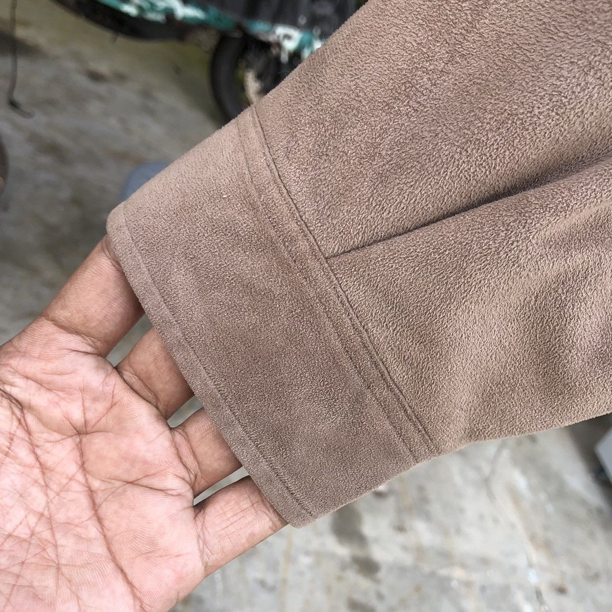 Japanese Brand Vintage Intermezzo Suede Bomber Jacket Size US M / EU 48-50 / 2 - 10 Thumbnail