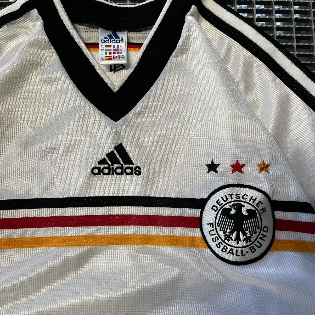 Adidas 1998 Adidas Germany Vintage Soccer Jersey Football Blokecore Size US XL / EU 56 / 4 - 7 Thumbnail