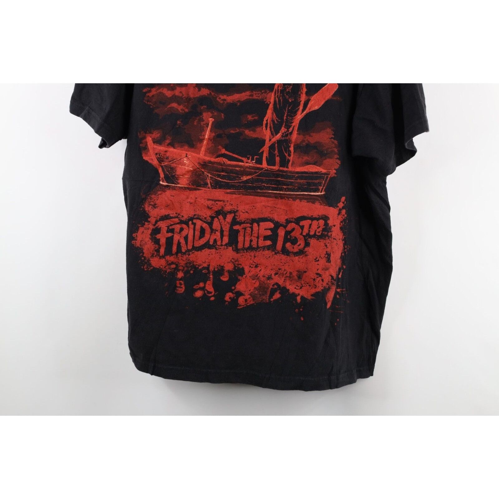Vintage Vintage Streetwear Faded Friday the 13th Jason T-Shirt Size US XL / EU 56 / 4 - 3 Thumbnail