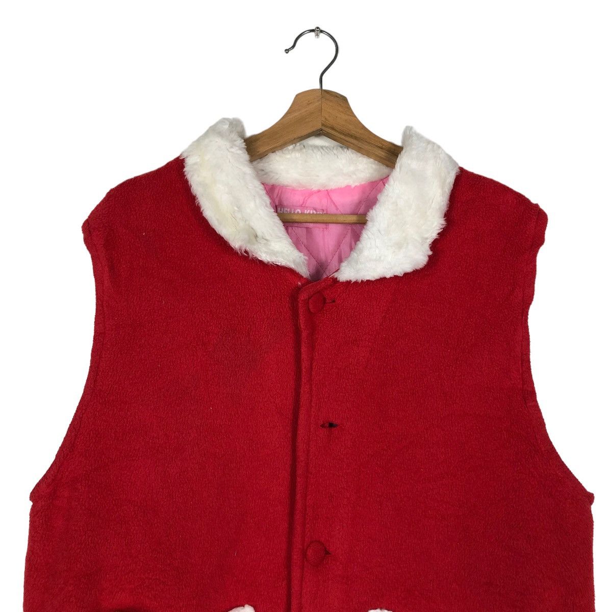 Cartoon Network 🔥90’s Vintage Vest Hello Kitty Big Logo Tokyo Japan Size US M / EU 48-50 / 2 - 2 Thumbnail