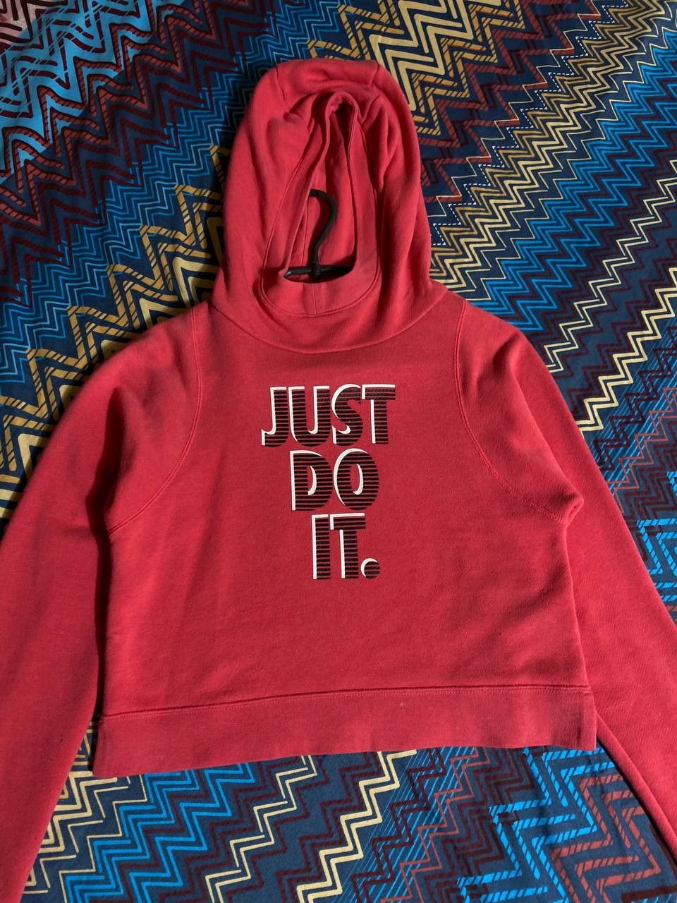 Nike × Vintage Vintage Nike Big Logo Hoodie Boxy Baggy Y2K 90s Size XL / US 12-14 / IT 48-50 - 17 Thumbnail