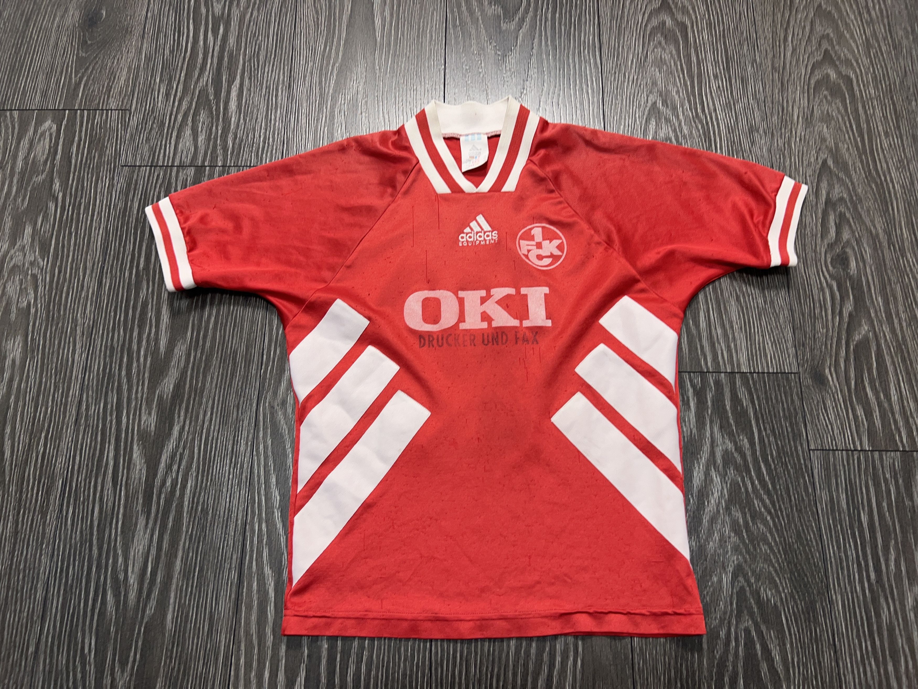 Adidas FC Kaiserslautern 1994 1995 Football Soccer Shirt Jersey Size US XS / EU 42 / 0 - 1 Thumbnail