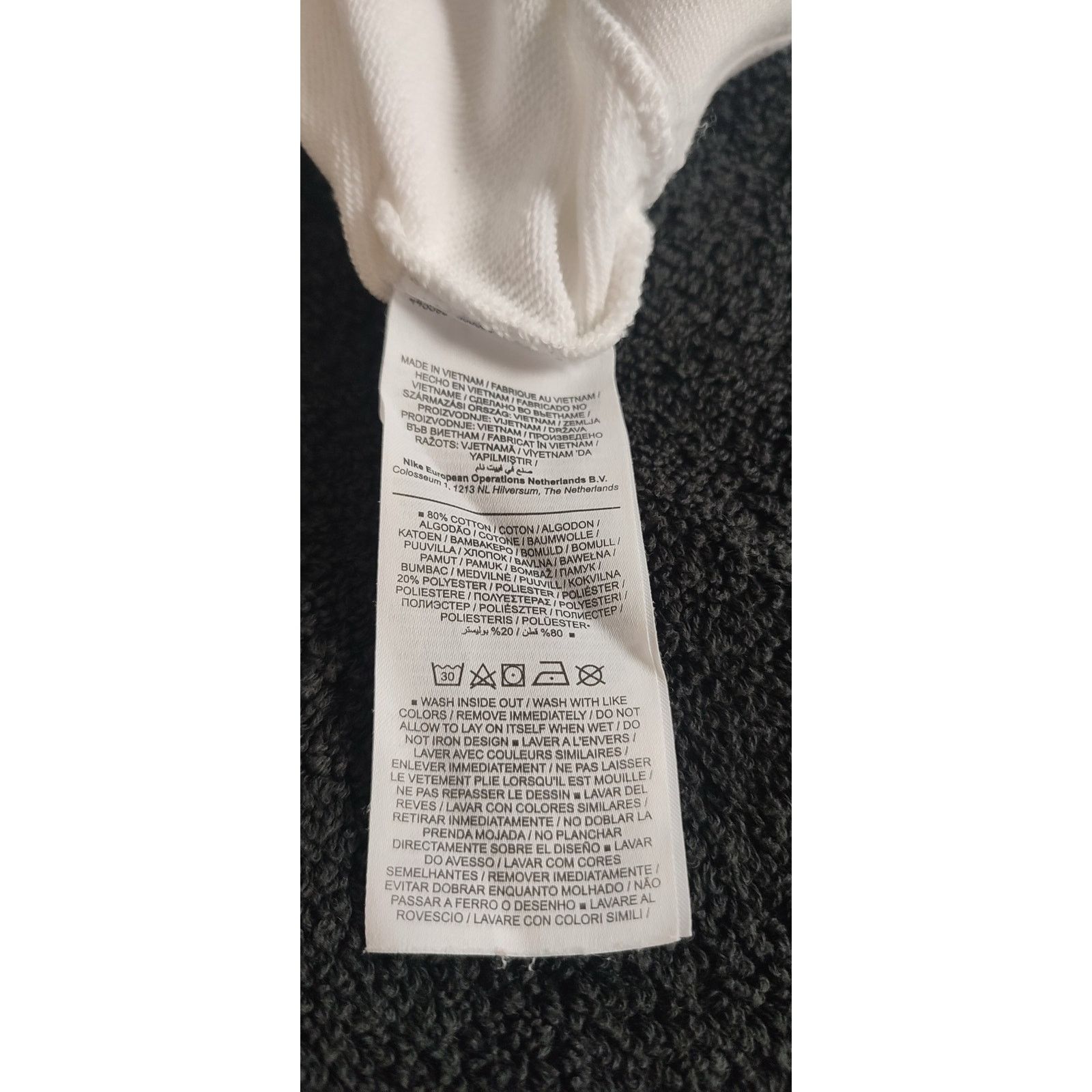 Nike Nike MENS Swoosh Casual Double-Hook Crew-neck XL white Size US XL / EU 56 / 4 - 4 Thumbnail