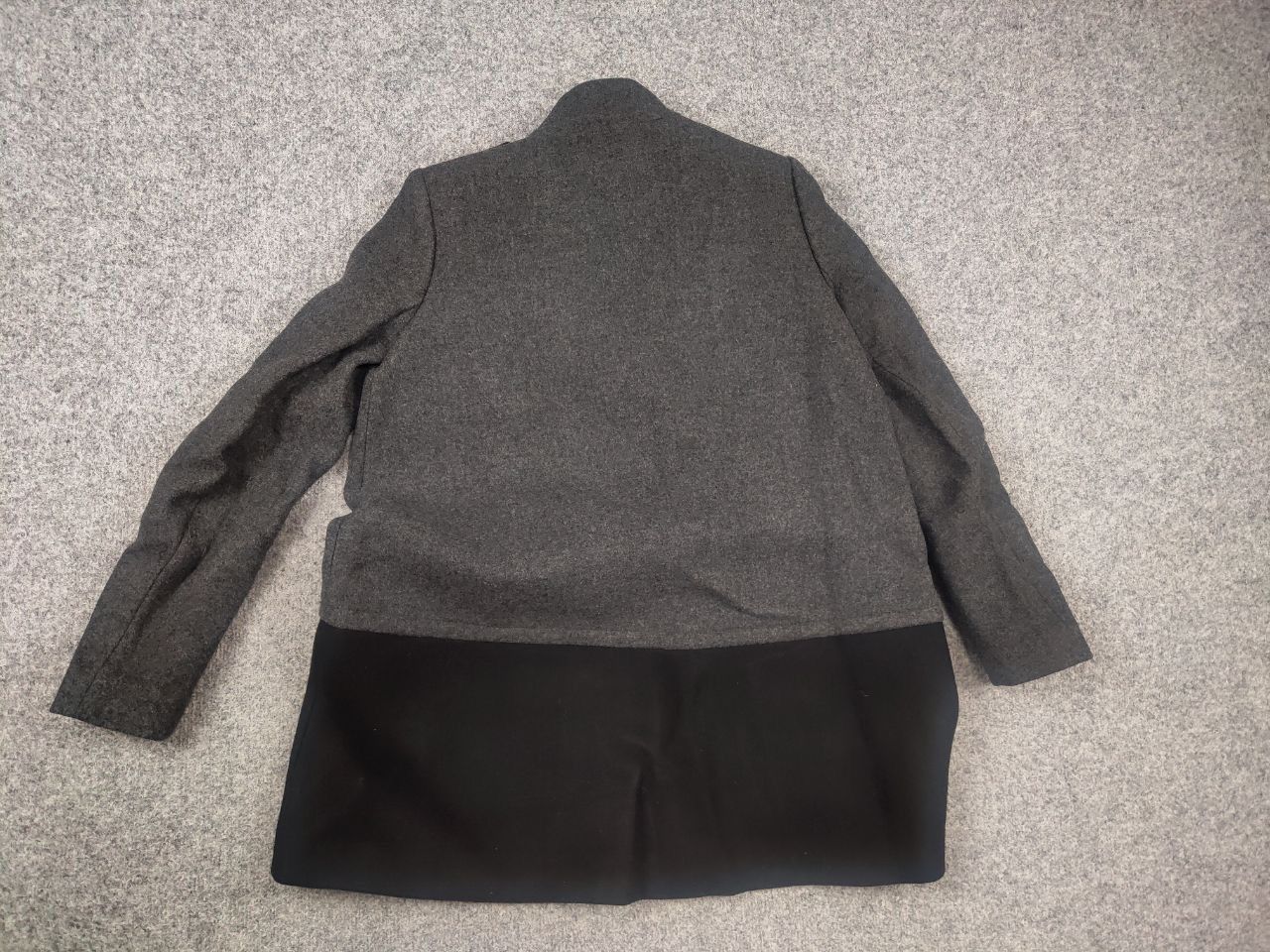 Maje Maje Peacoat Loose-fitting coat textured wool blend Jacket Size M / US 6-8 / IT 42-44 - 10 Thumbnail