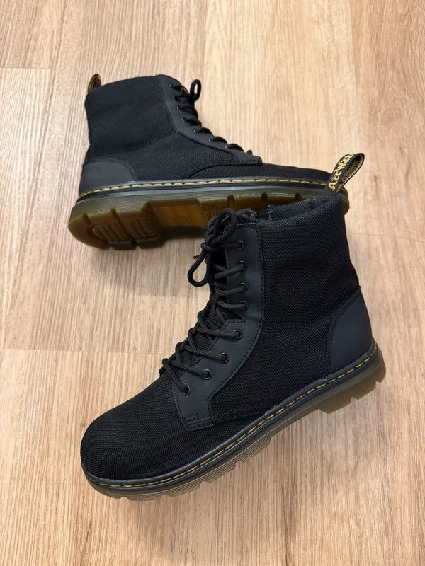 Dr. Martens Dr. Martens Combs Tech nylon Black extra Tough 38 boots Size US 8 / IT 38 - 1 Thumbnail