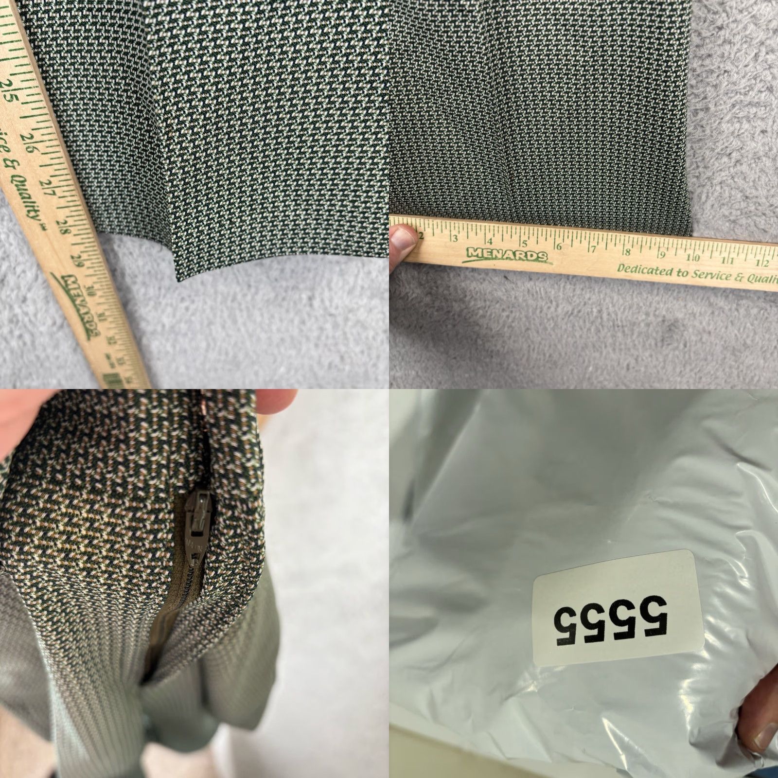 Blair VINTAGE NOS John Blair Polyester Pants Mens 32x28 Spruce Green Disco 60s 70s USA Size US 32 / EU 48 - 8 Thumbnail