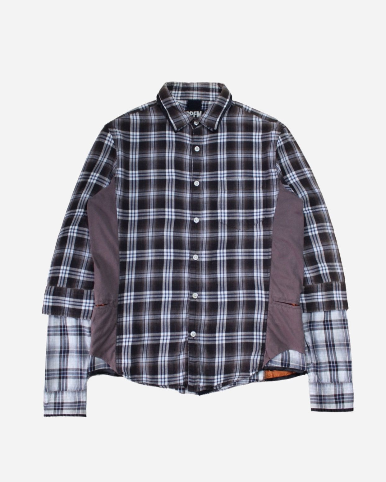image of Ppfm Utility Flannel in Brown, Men's (Size Medium)