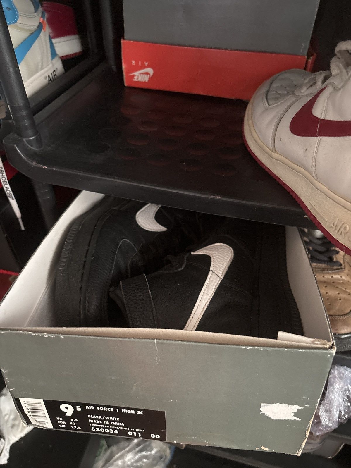 Nike 1995 Nike Air Force 1 High Nyc Size US 9.5 / EU 42-43 - 11 Thumbnail