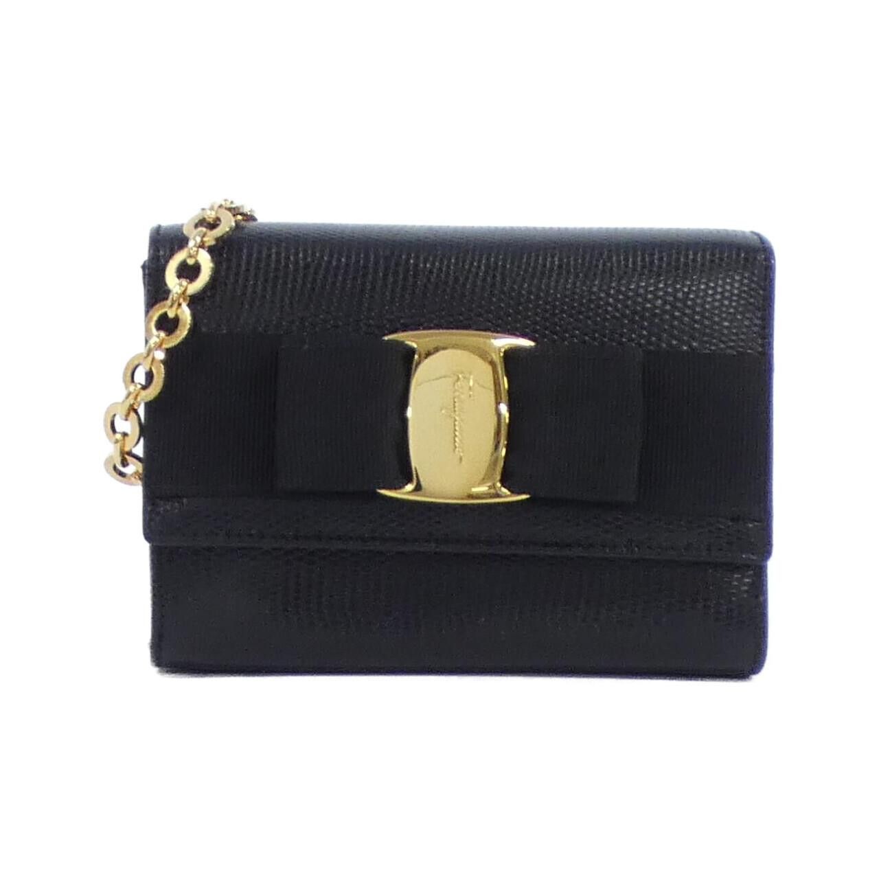 Salvatore Ferragamo Salvatore Ferragamo Salvatore Ferragamo Leather Shoulder Bag Leather Shoulder Bag 21 3202 DUTY FREE for USA Size ONE SIZE - 1 Thumbnail