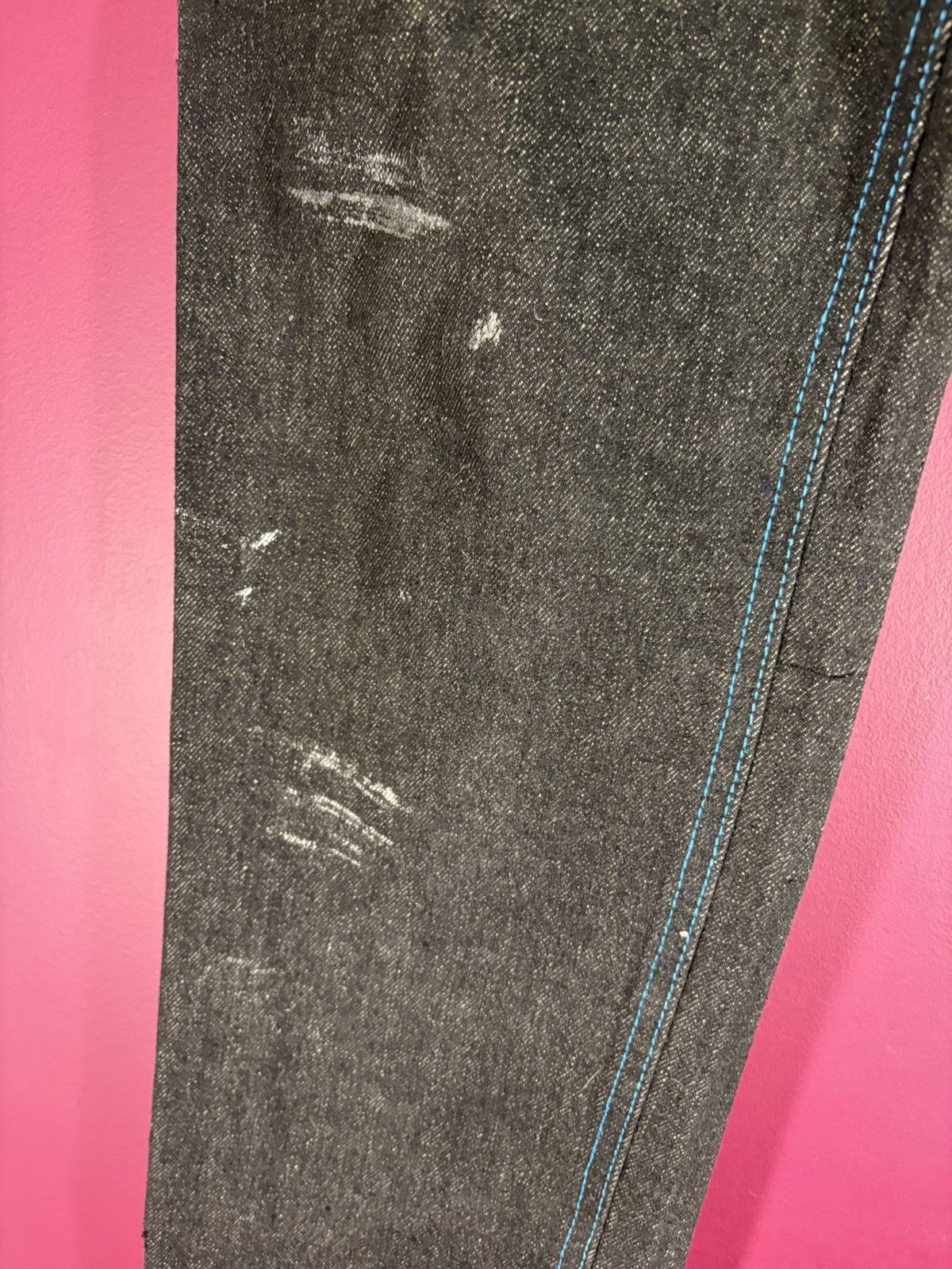 Mecca Vintage mecca paint splatter jeans Size US 31 - 5 Thumbnail