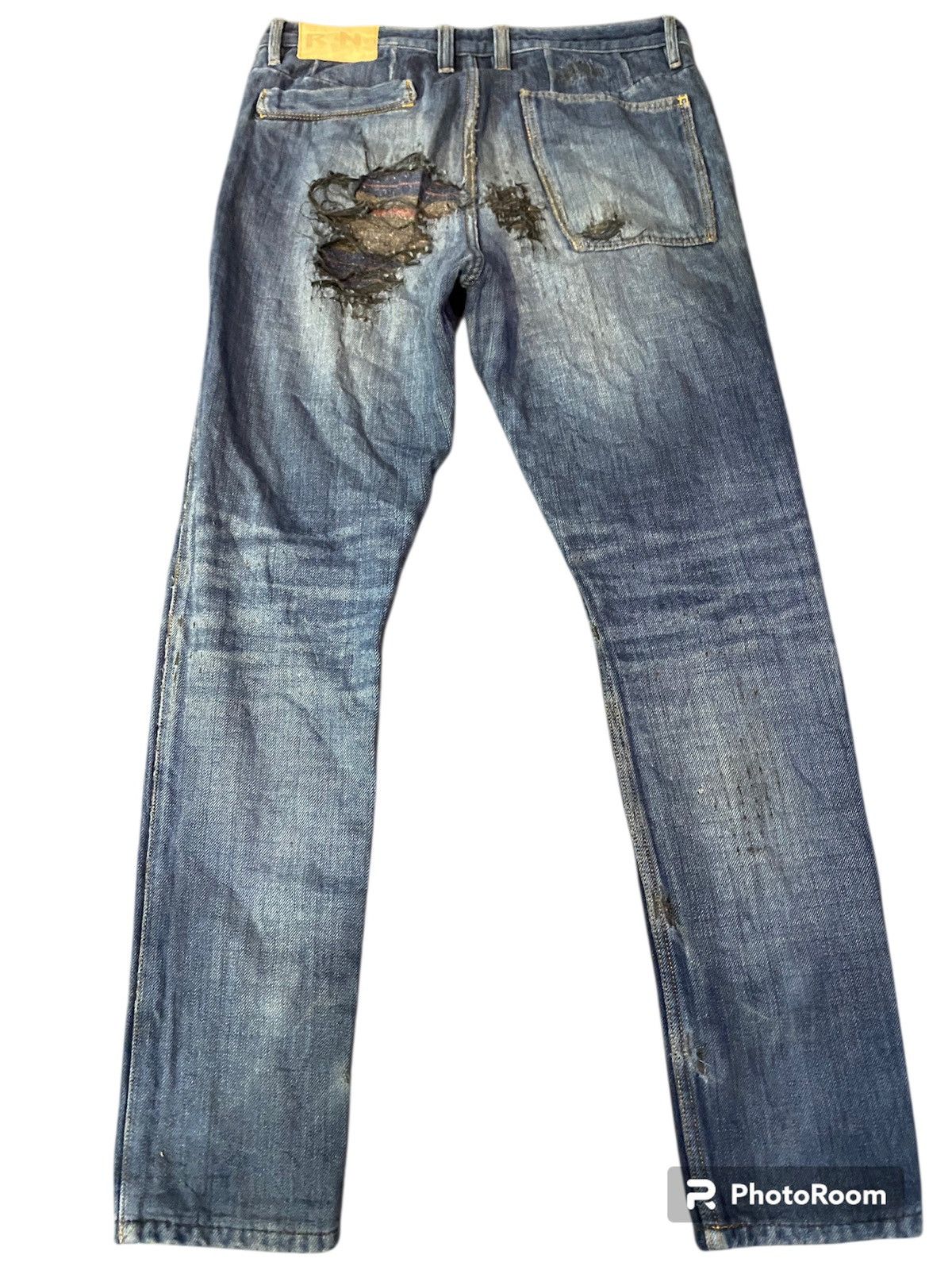 R.Newbold Rare distressed R.newbold Size US 33 - 3 Thumbnail