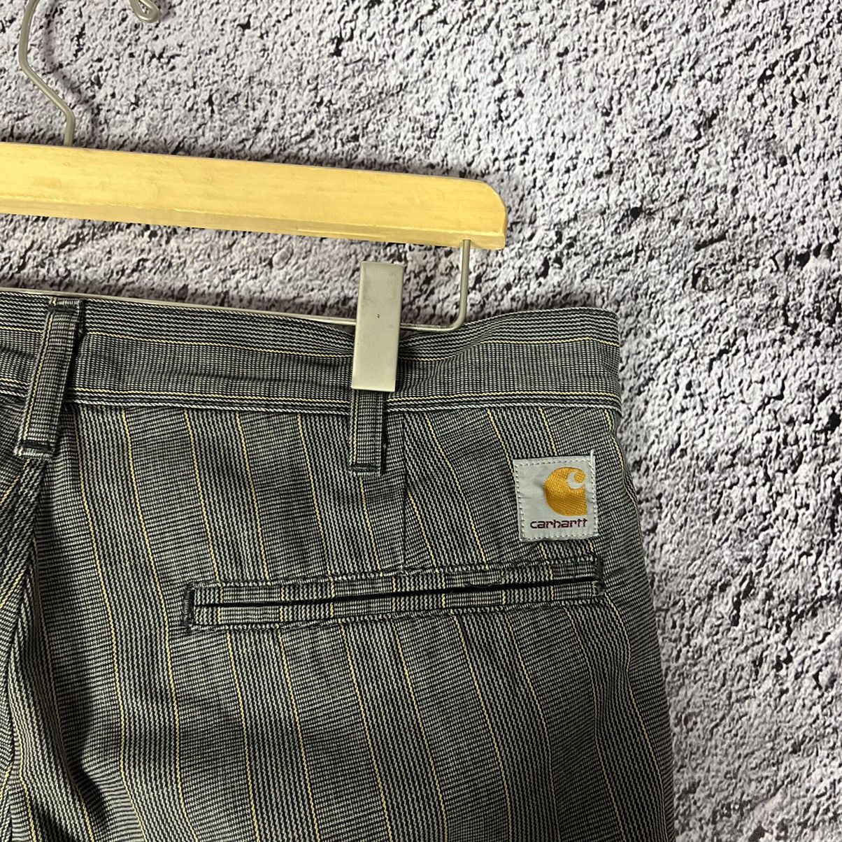 Carhartt × Vintage 🛠️VINTAGE🛠️ Carhartt Striped Presenter Pants straight fit Size US 32 / EU 48 - 13 Thumbnail