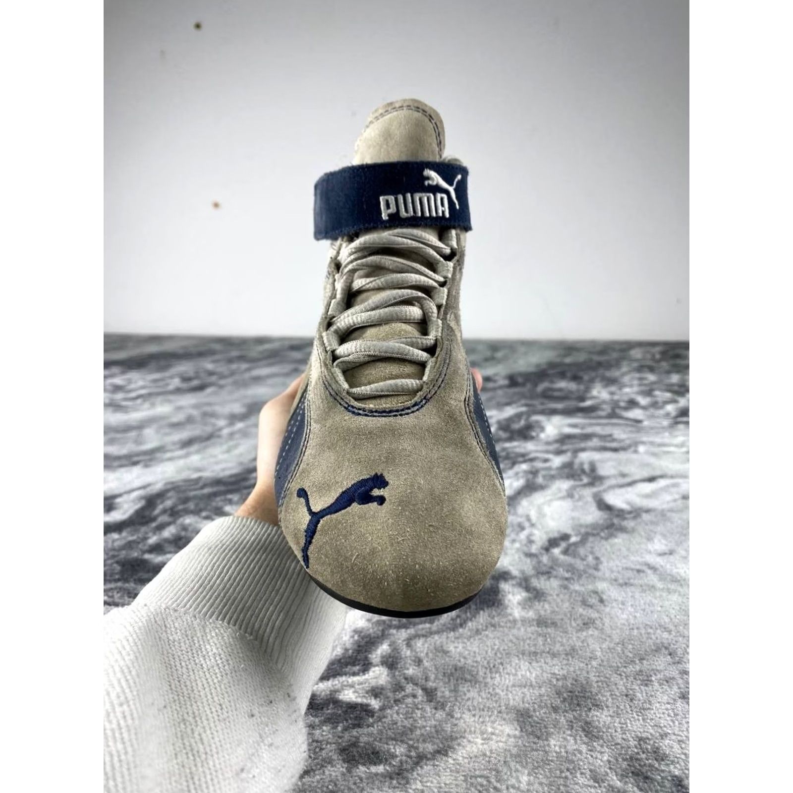 Puma VINTAGE PUMA Mid Speedcat Sneakers Moto F1 Women Size 39 Blue Size US 9 / IT 39 - 4 Thumbnail