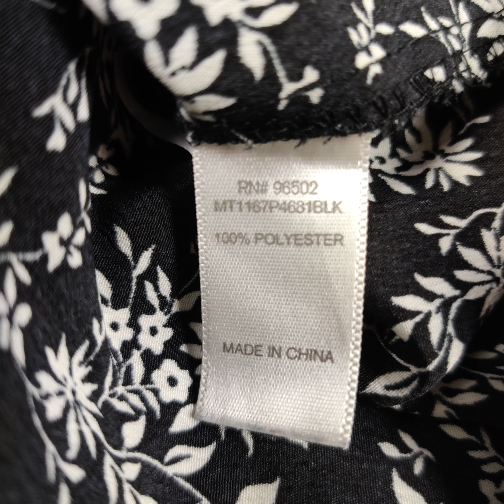 Other Sandy & Sid Floral Fairy Grunge Top M Black Button Up Whimsy Size M / US 6-8 / IT 42-44 - 8 Thumbnail