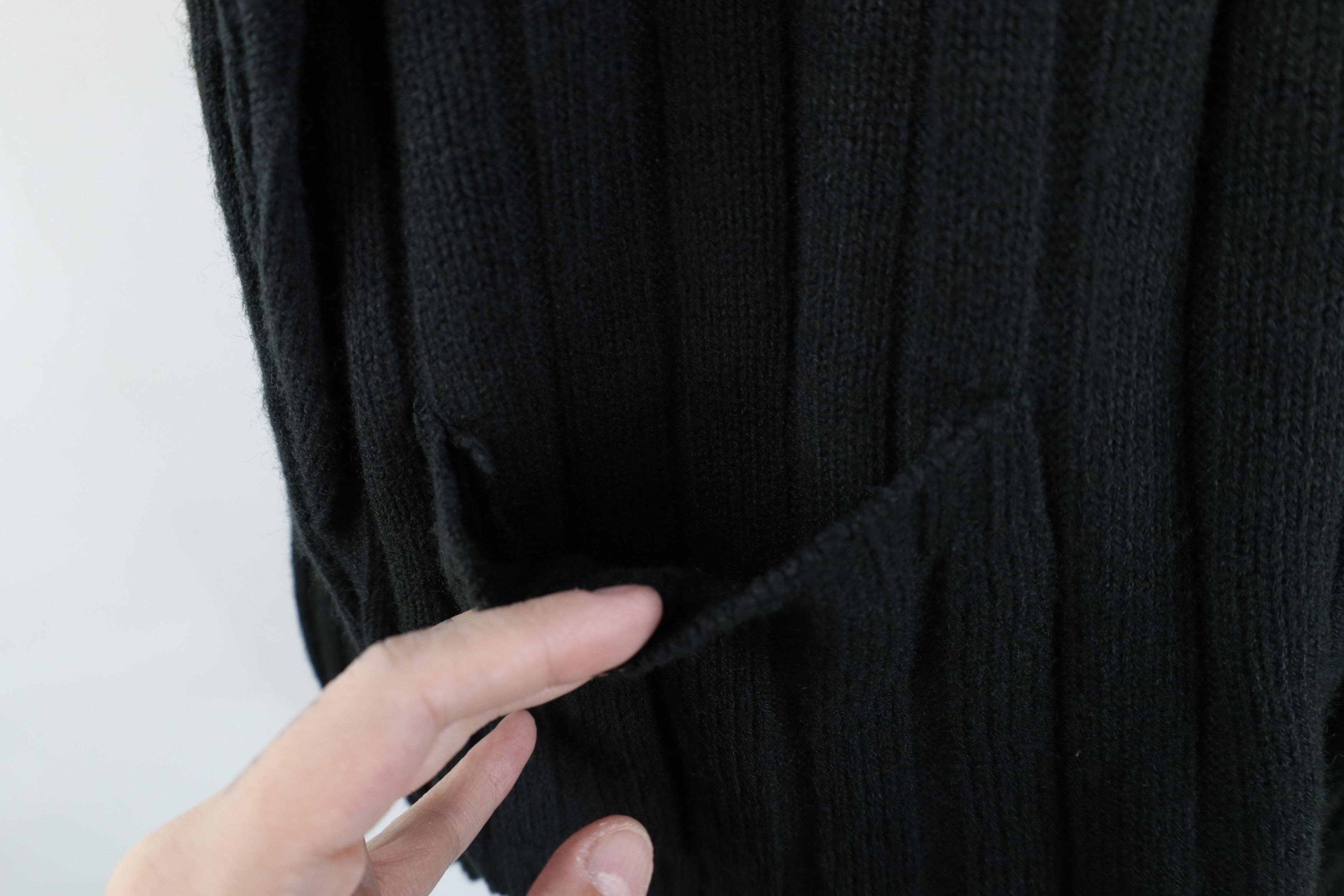 Vintage Vintage 60s 70s Streetwear Ribbed Knit Cardigan Sweater USA Size M / US 6-8 / IT 42-44 - 5 Thumbnail