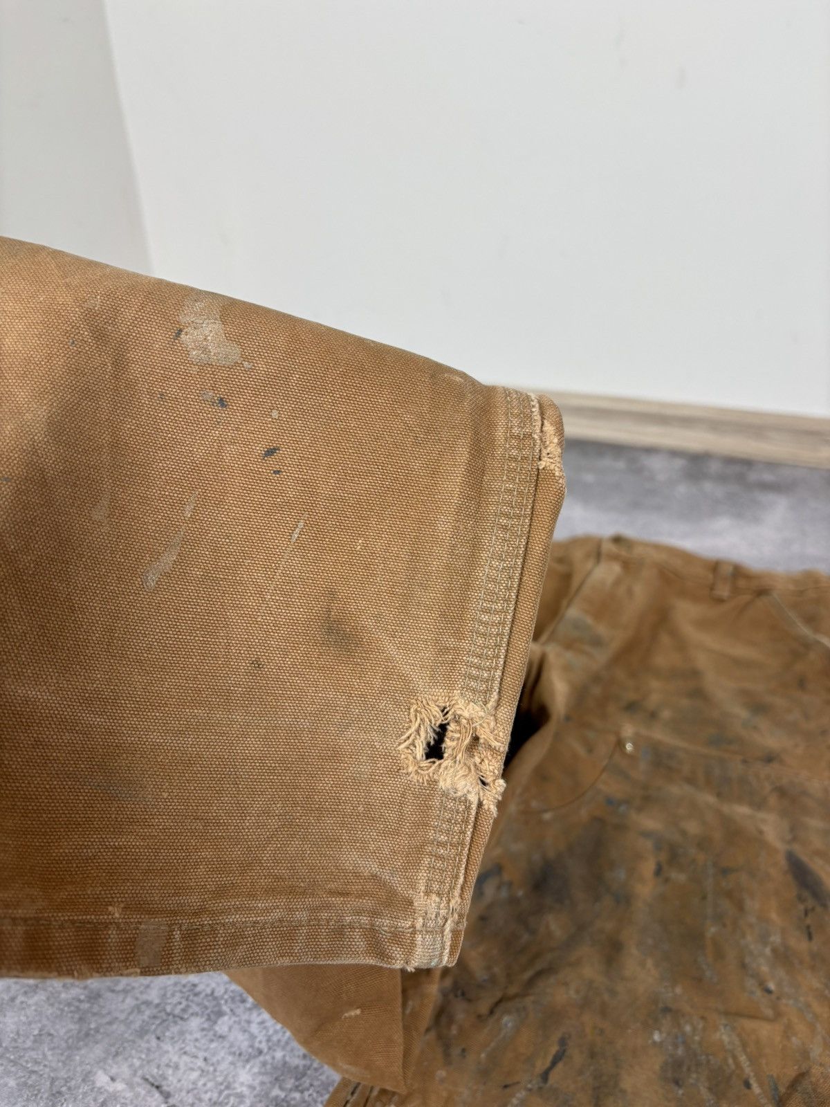 Carhartt Vintage Carhartt Double Knee Pants Jeans Loose Fit B01 BRN Size US 34 / EU 50 - 5 Thumbnail