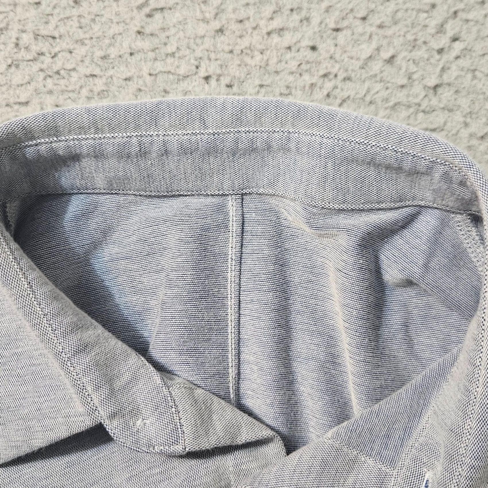 Lululemon Lululemon Men Shirt Size Medium Blue Button Up Commission Long Sleeve Size 40R - 3 Thumbnail
