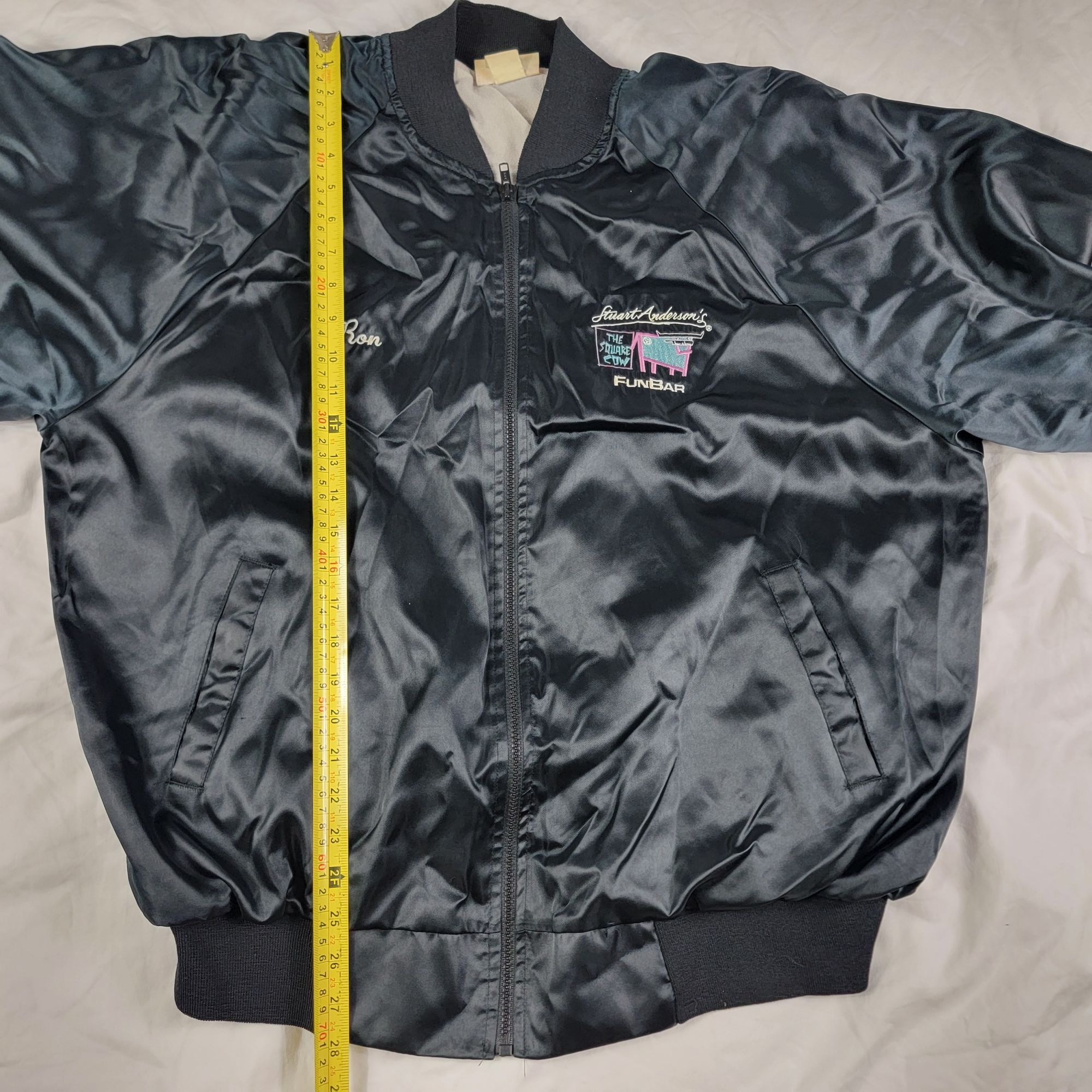 Other × Vintage Vintage Hartwell Mens 2XL Black Jacket Stuart Andersons The Size US XXL / EU 58 / 5 - 10 Thumbnail