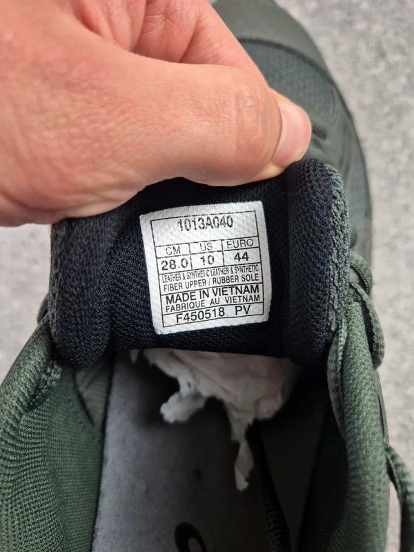 Kiko Kostadinov Asics Kiko Kostadinov Gel Burz 2 Men Forest Green Sneaker 44 Size US 10.5 / EU 43-44 - 6 Thumbnail