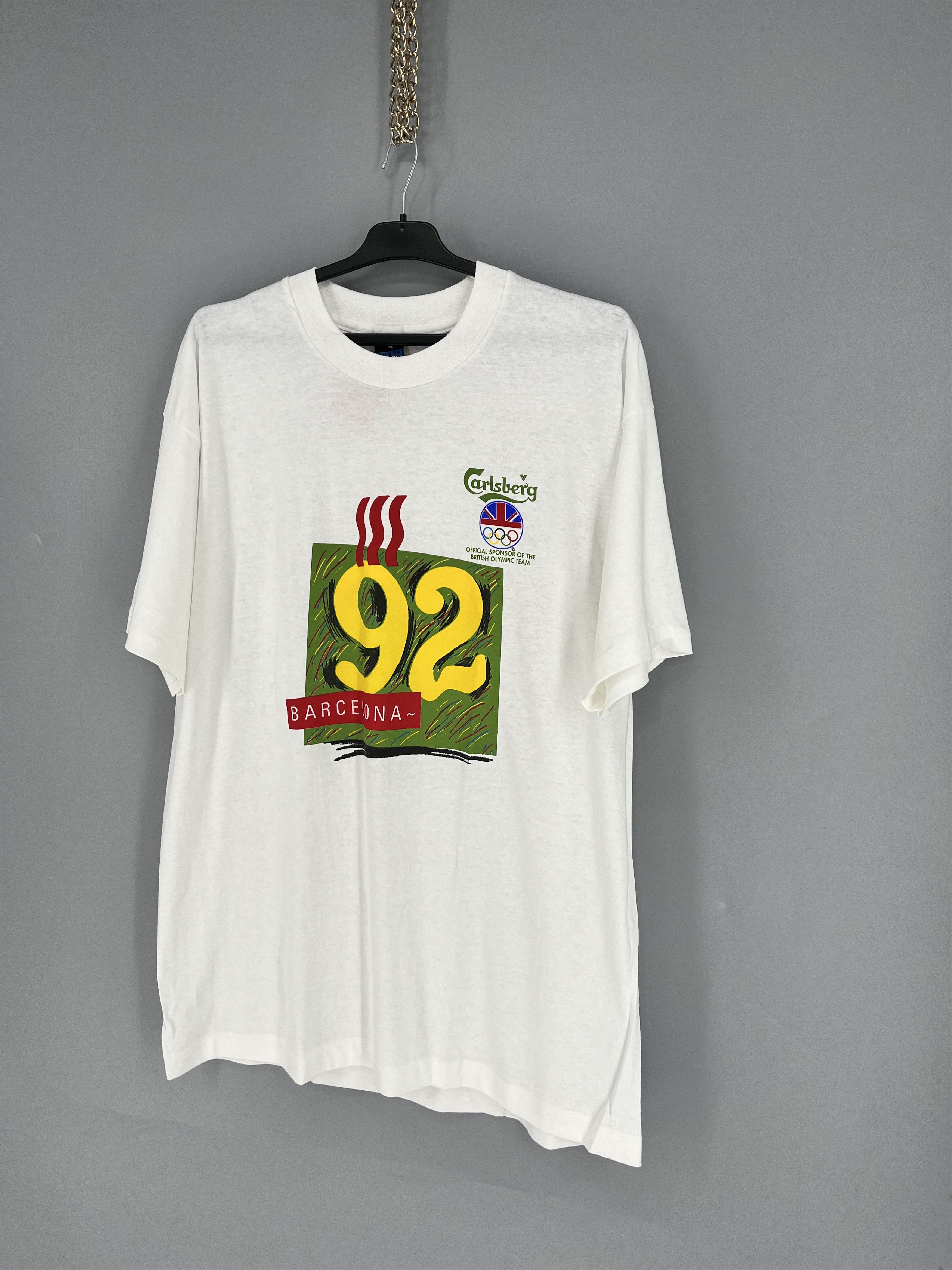 USA Olympics Screen Stars 1992 Olympic Vintage T-Shirt Cotton Men Size XL Size US XL / EU 56 / 4 - 3 Thumbnail