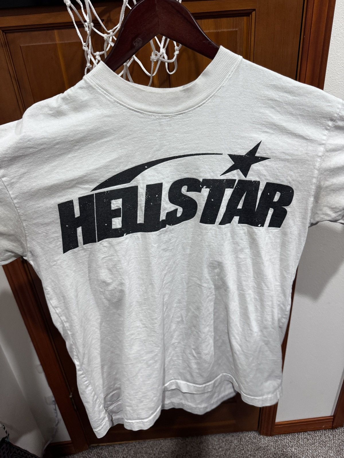 HELLSTAR HELLSTAR Cream CLASSIC T-Shirt Size US S / EU 44-46 / 1 - 1 Thumbnail