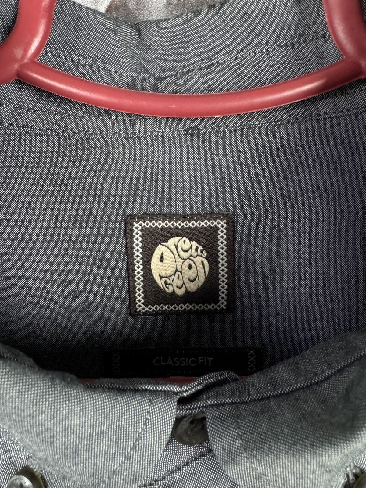 Pretty Green Men’s Pretty Green Shirt Button Up Long Sleeve Streetwear Size US S / EU 44-46 / 1 - 7 Thumbnail