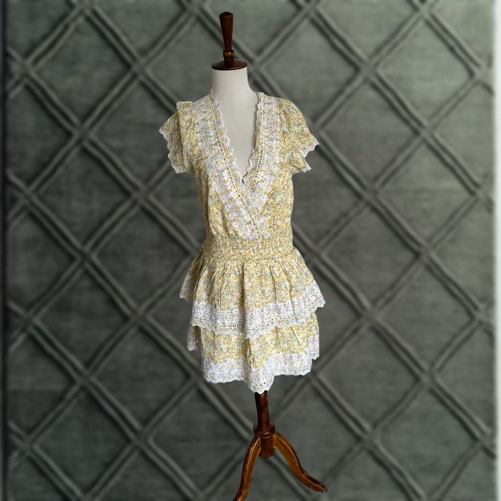 american eagle yellow floral dress Vintage Outfitters Maxi (1990s) american eagle yellow floral dress