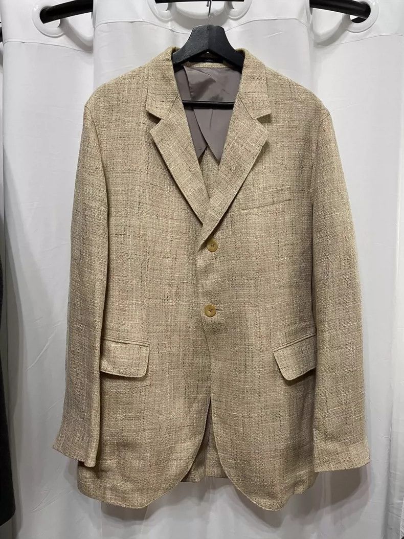 Yohji Yamamoto yohji Yamamoto Burlap Casual Jacket Size US M / EU 48-50 / 2 - 1 Thumbnail