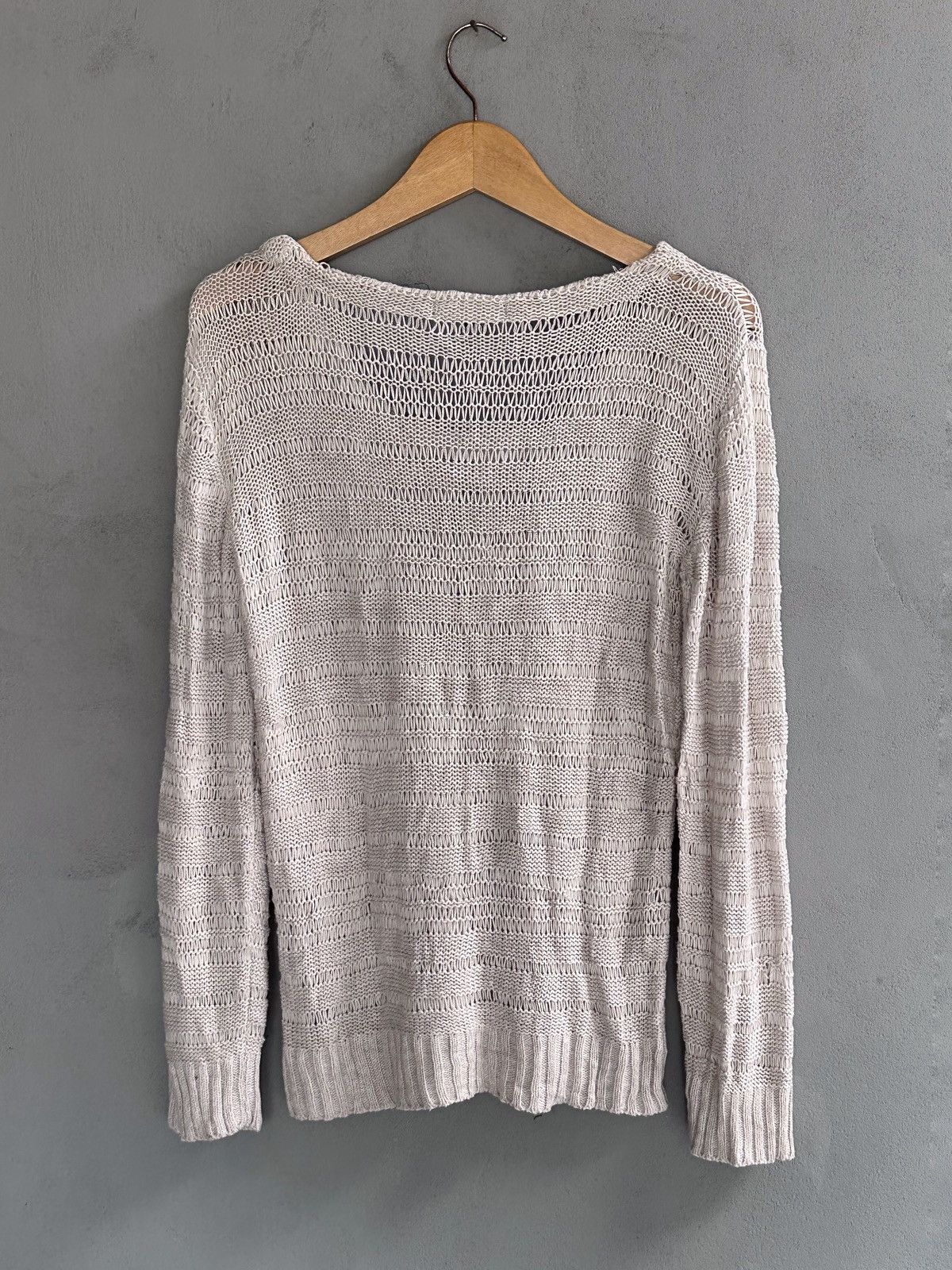 Issey Miyake × Japanese Brand Travas-Japanese Knitted Fishnet IsseyMiyake Ysformen Size US M / EU 48-50 / 2 - 2 Thumbnail