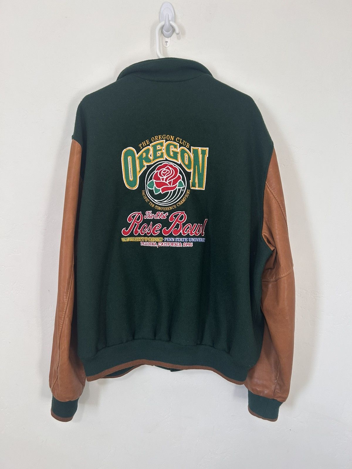 Dehen 1920 Oregon 81st Rose Bowl 1995 varsity jacket Size US XXL / EU 58 / 5 - 2 Thumbnail