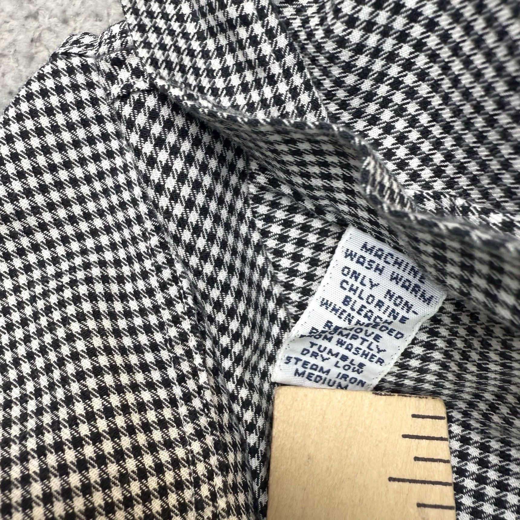 Polo Ralph Lauren VINTAGE Polo Ralph Lauren Shirt Mens 16 32/33 Black Andrew Dress Plaid Cotton Polo Ralph Lauren Shirt Mens 16 32/33 Black Andrew Dress Plaid Cotton Size 42R - 5 Thumbnail