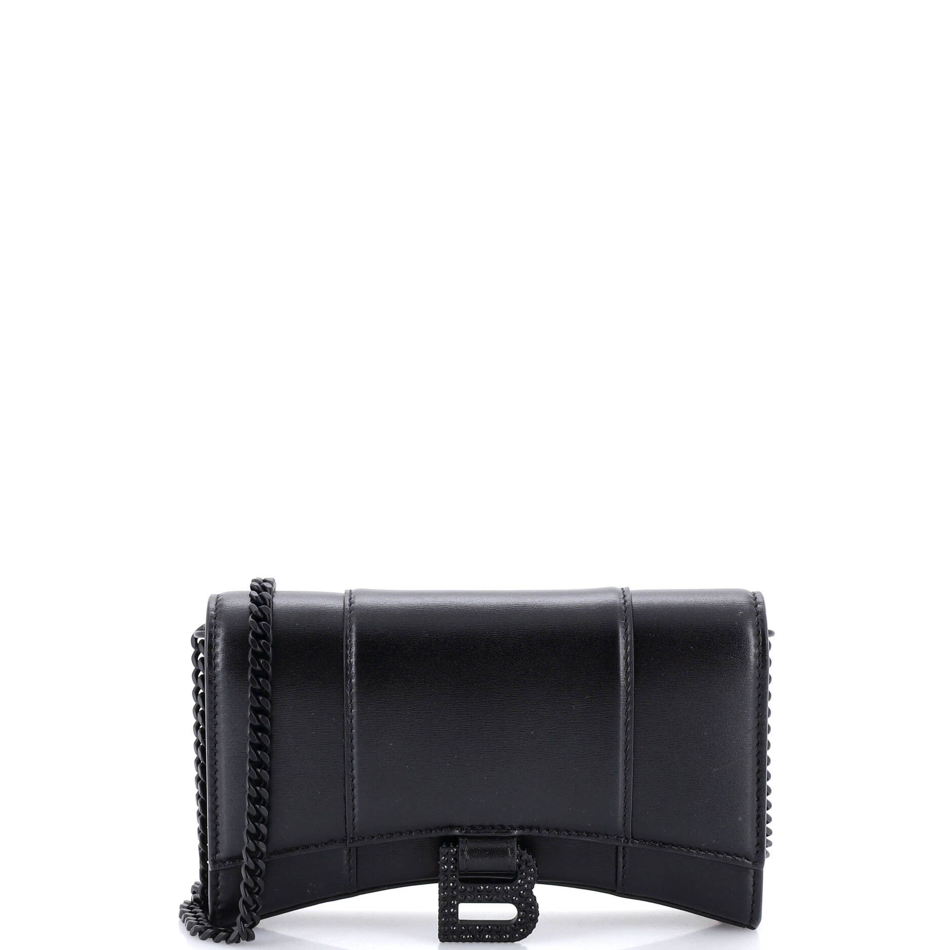 Balenciaga Hourglass Chain Wallet Size ONE SIZE - 1 Thumbnail