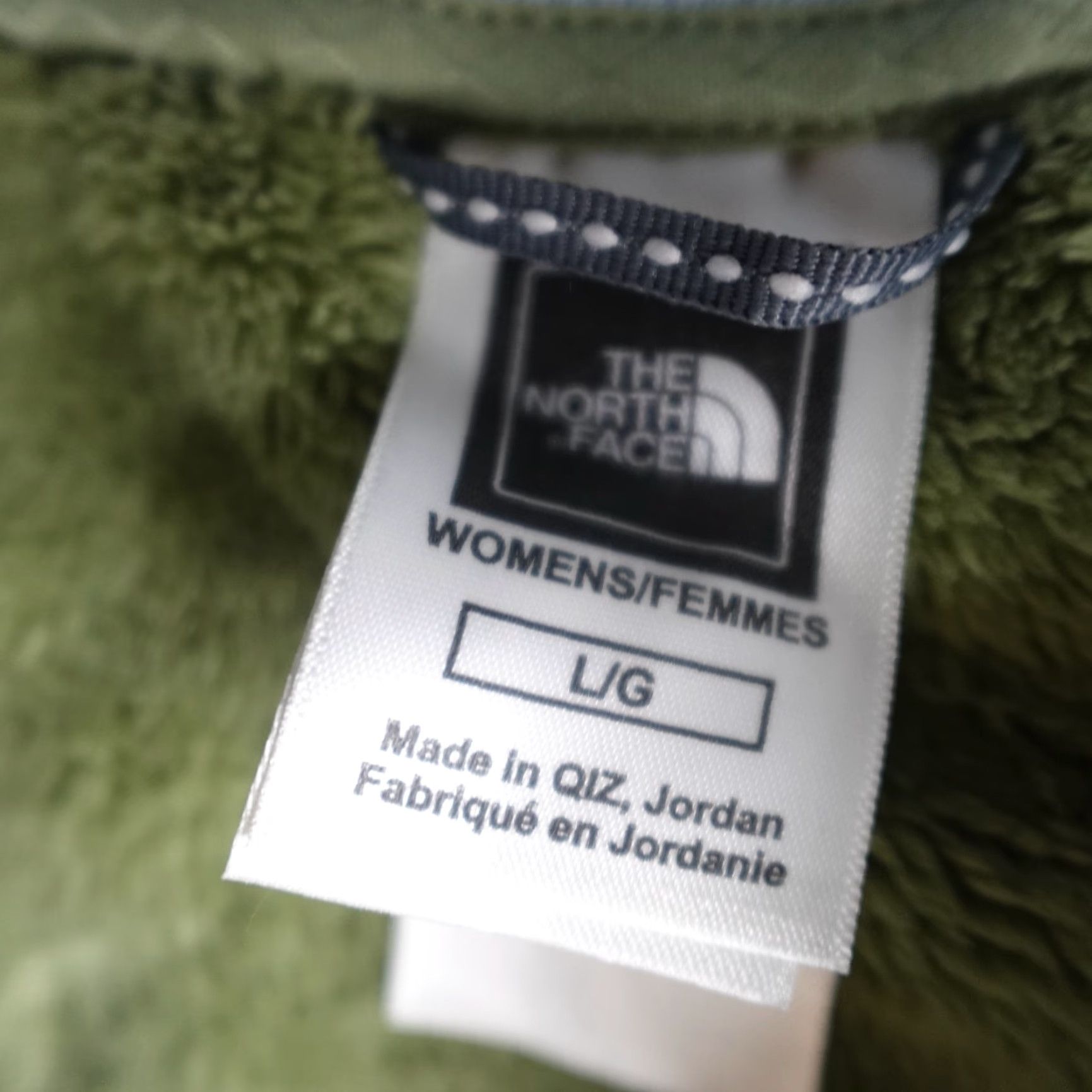 The North Face The North Face Womens Jacket L Green 1/4 Zip Fleece Kangaroo Pocket Zip Hooded Mid-Length Regular Jacket Mens? Size L / US 10 / IT 46 - 7 Thumbnail