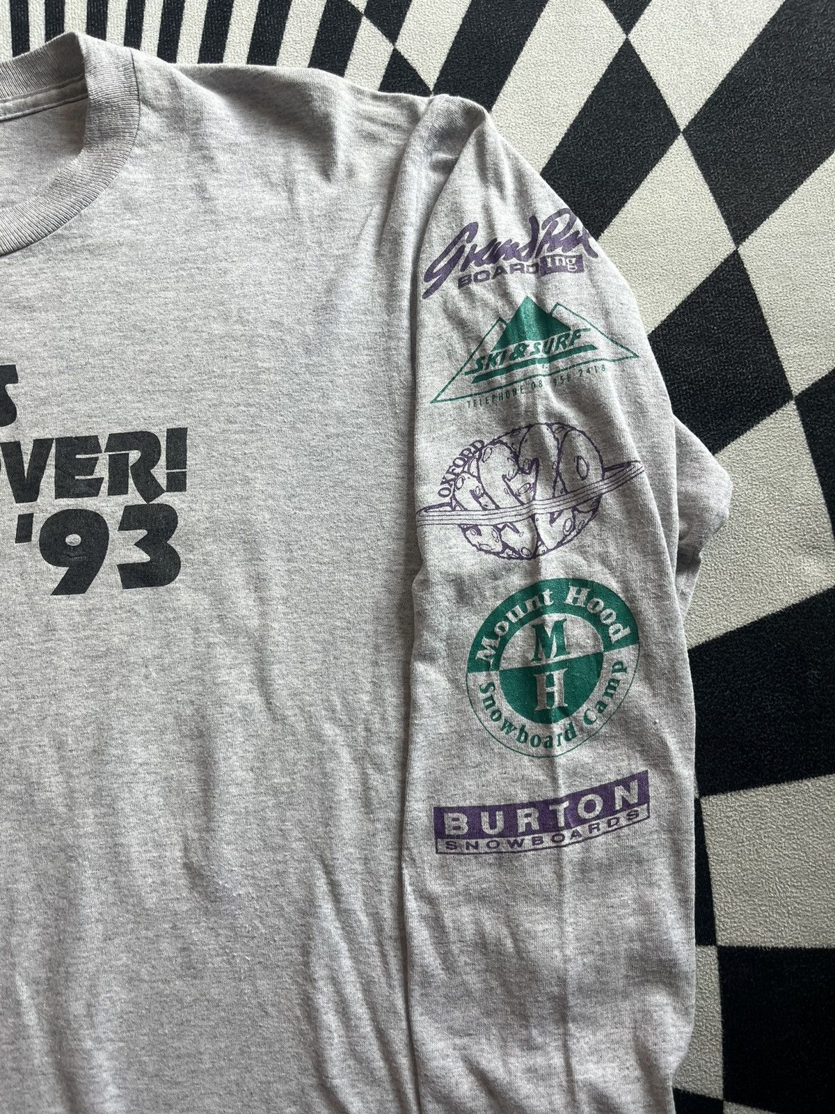 Vintage Vintage TIGNES TAKE OVER ! FRANCE 93’s Extreme Tshirt Size US XL / EU 56 / 4 - 8 Thumbnail