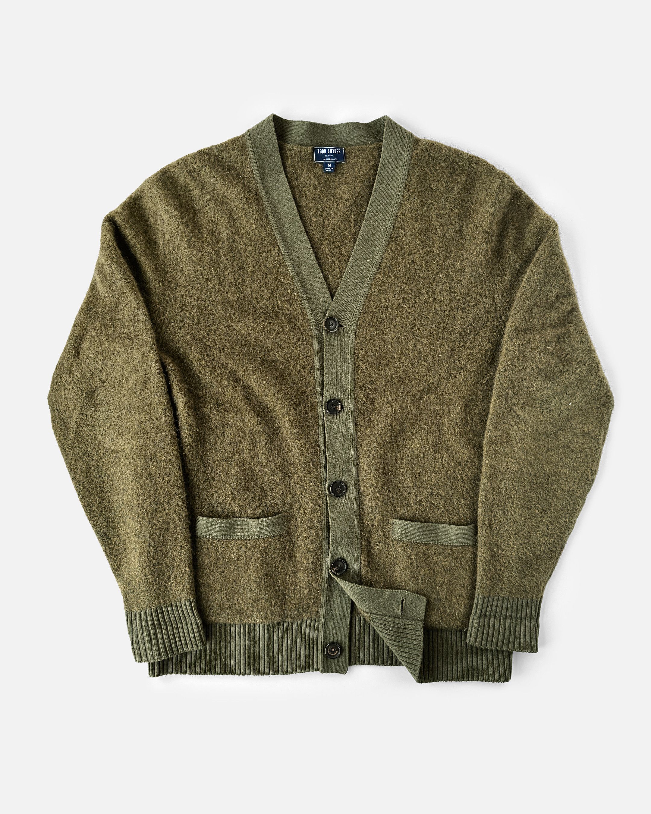 Todd Snyder Brushed Alpaca Cardigan | Grailed
