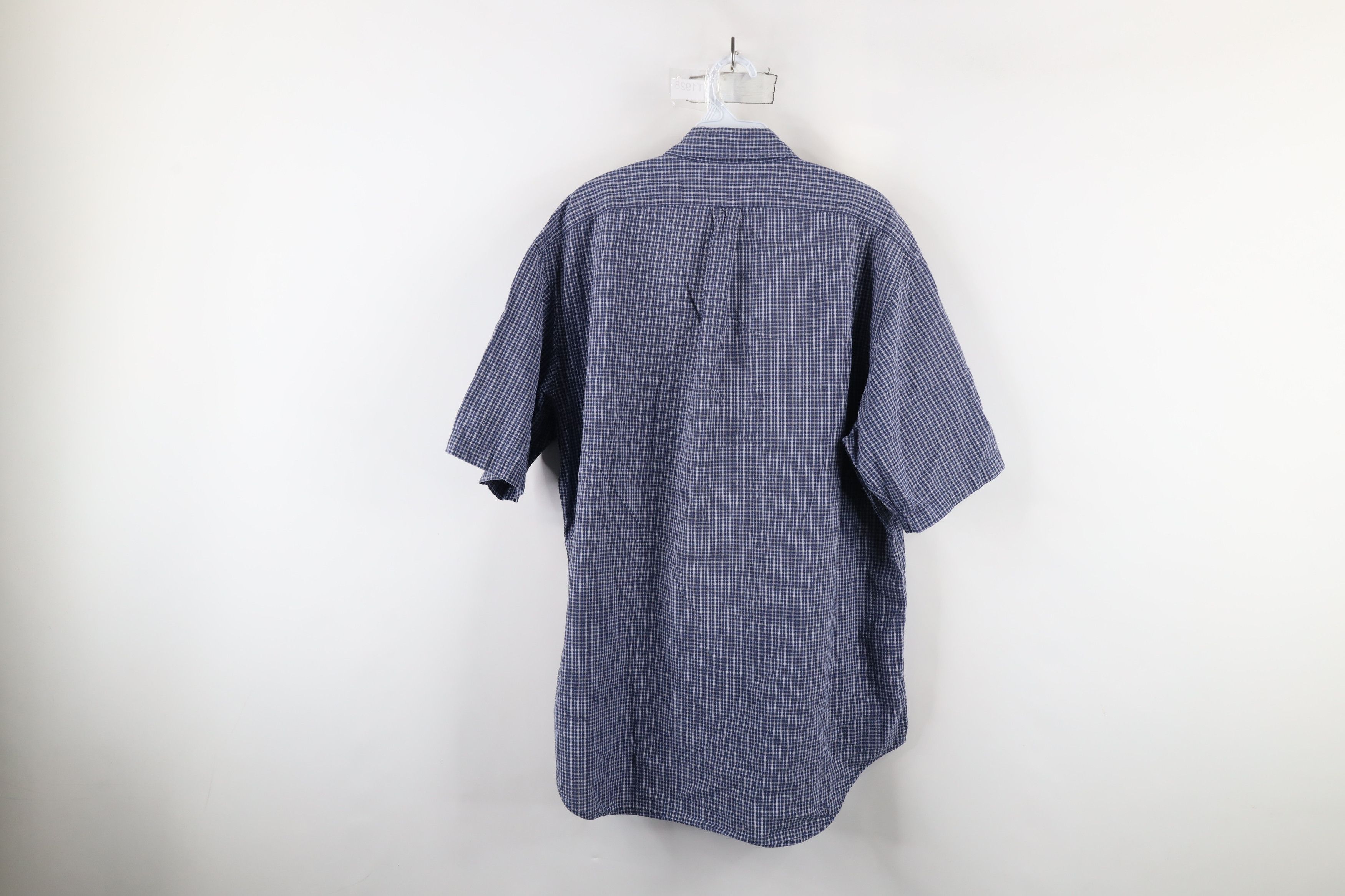 Polo Ralph Lauren Vintage 90s Ralph Lauren Seersucker Button Shirt USA Size US L / EU 52-54 / 3 - 7 Thumbnail